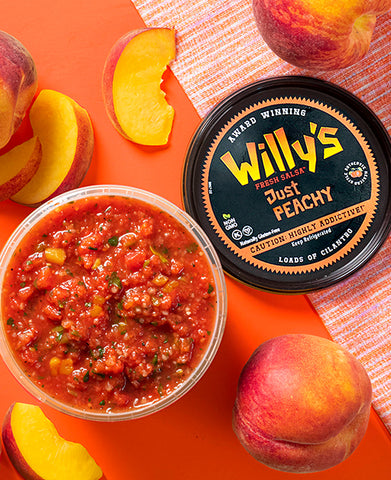 A SWEET TASTE: WILLY’S JUST PEACHY SALSA