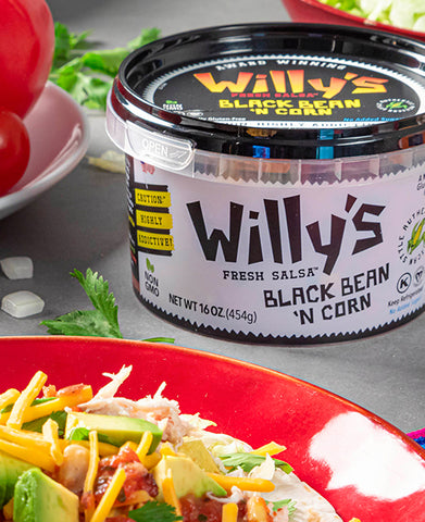 A DIFFERENT KIND OF SALSA: WILLY’S BLACK BEAN 'N CORN SALSA